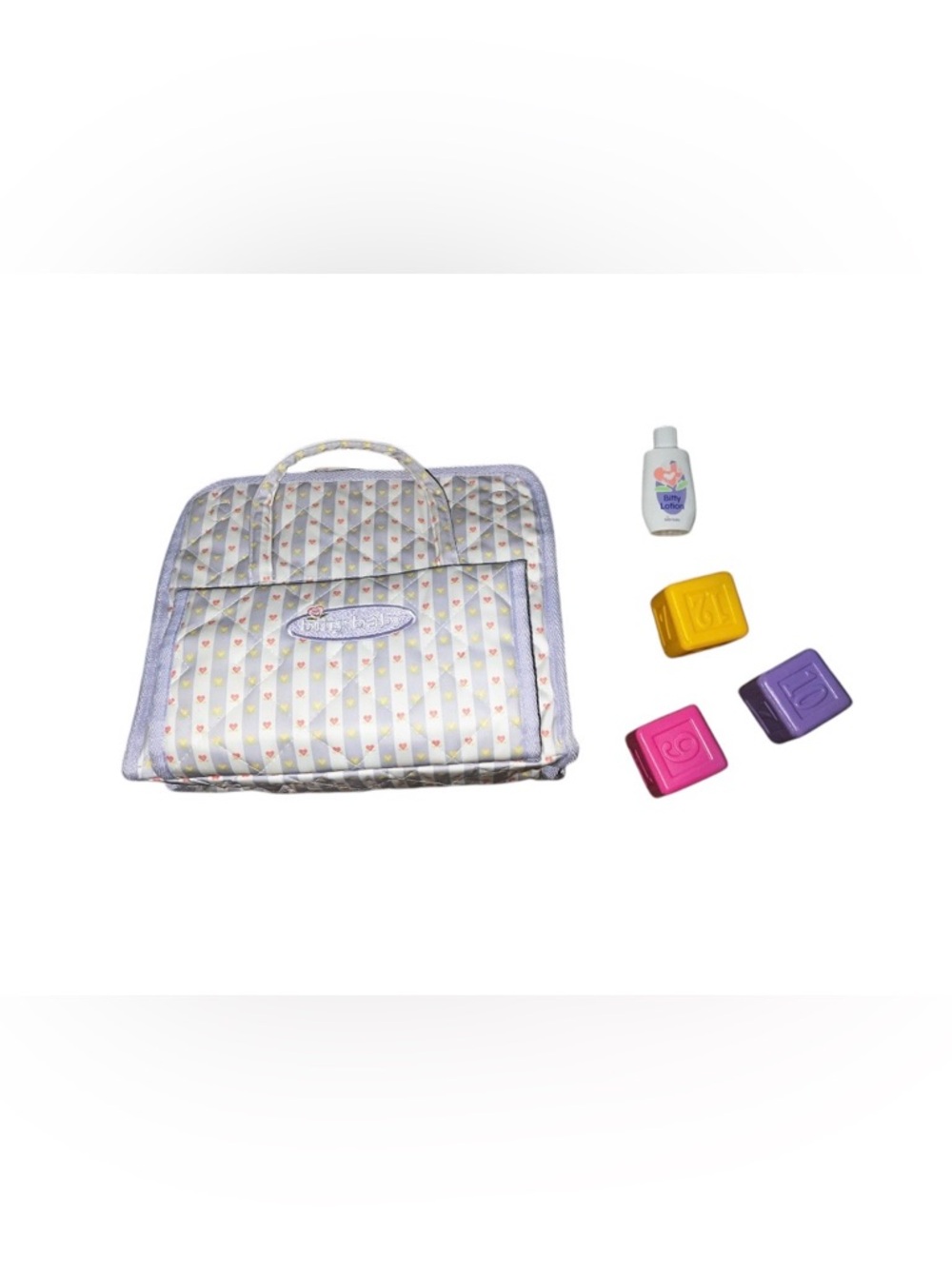 American Girl Bitty Baby Diaper Bag and Accessories